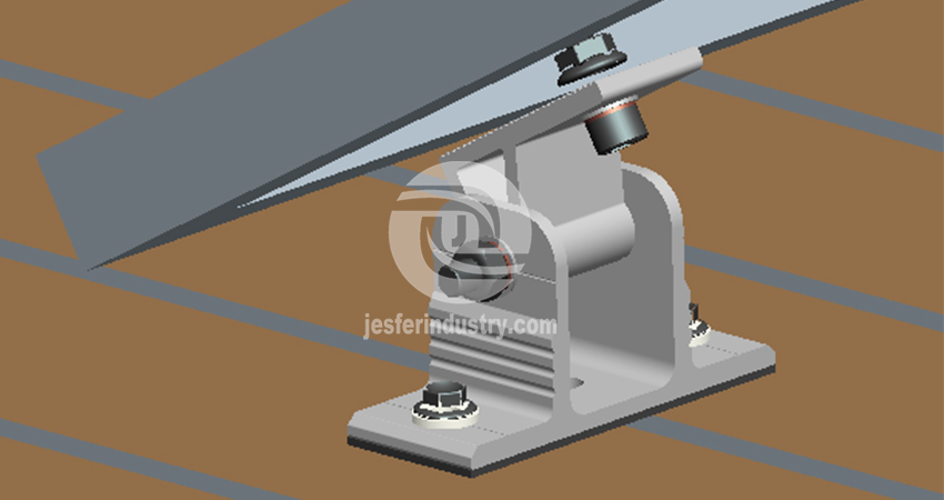 solar panel steel frame