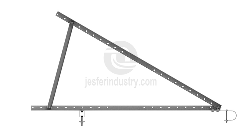 rail mount solar panel boat