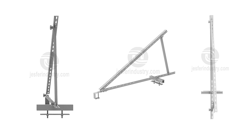 solar pole mount bracket