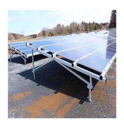 Concrete Block Solar Ground Mounting Frame System manufacturer