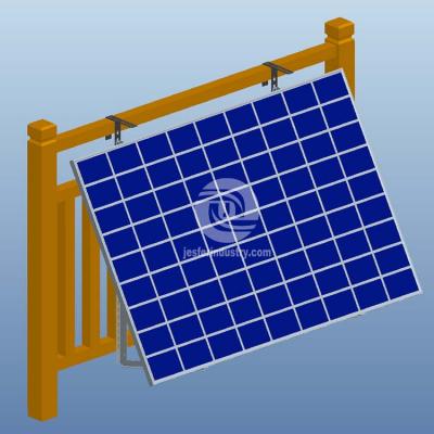 Balcony Triangle Solar Mounting Structure Kit